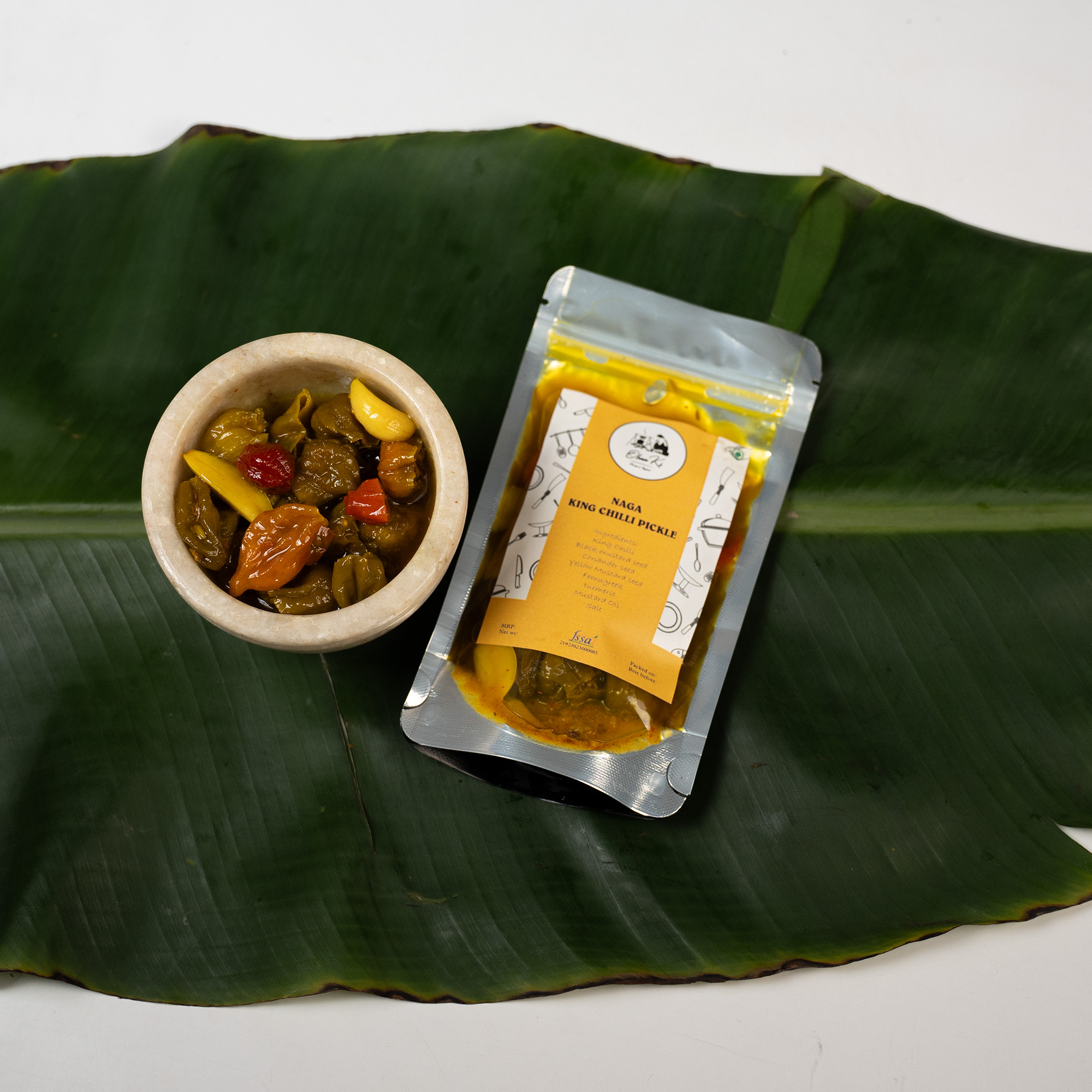 King Chili with Garlic Pickle (100gm)