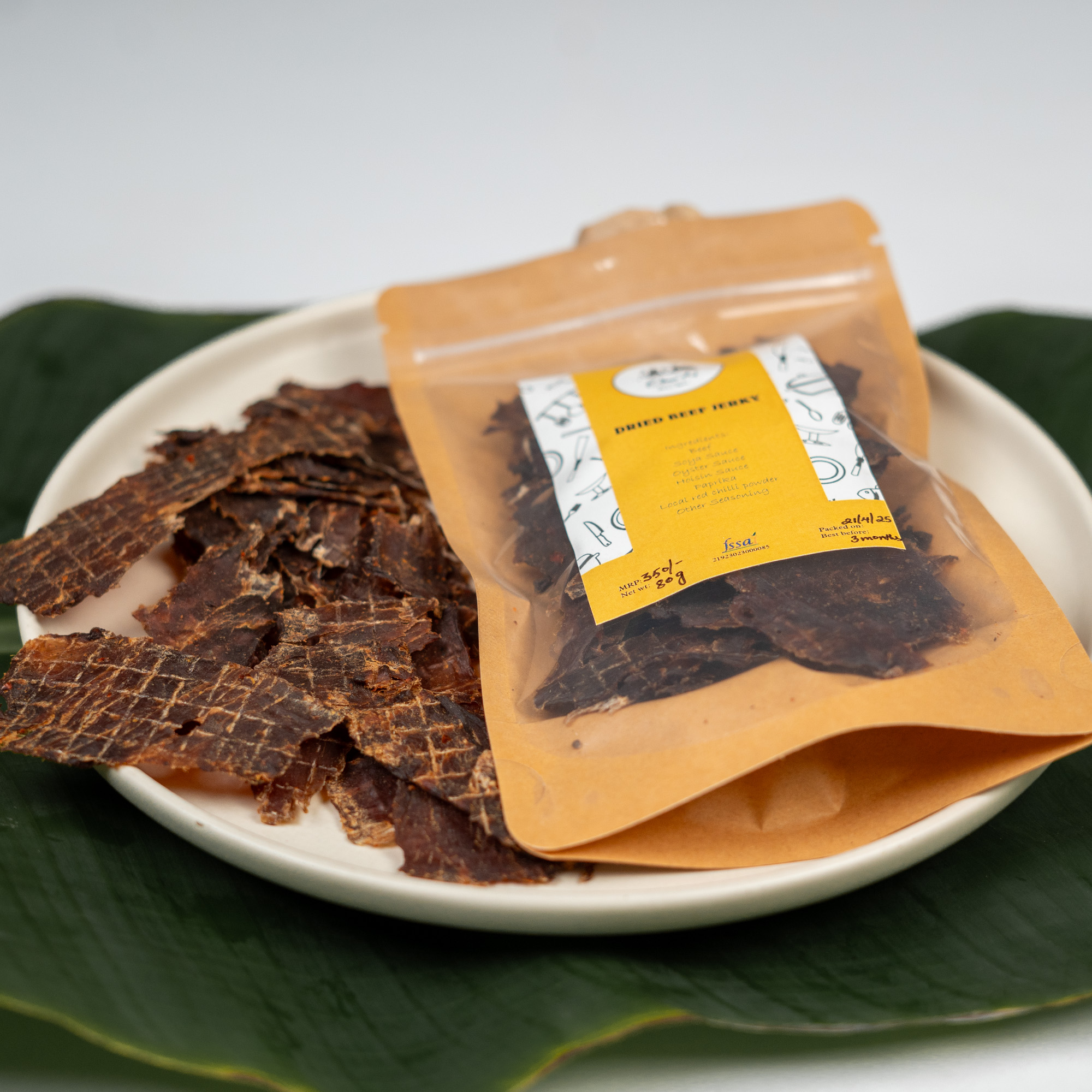 Dried Beef Jerky (80gm)